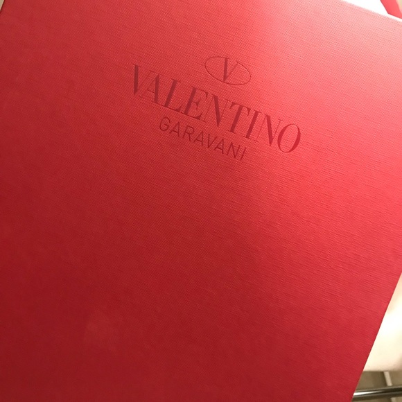 ✨VALENTINO❤️✨Metallic Leather & Cristal Pump NEW!! - Picture 3 of 6